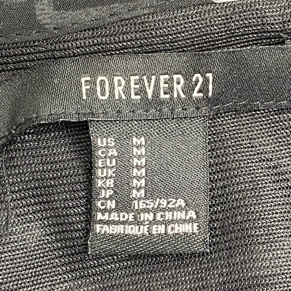 FOREVER 21 Black White Aztec Maxi Dress Medium - Picture 11 of 11